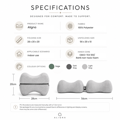 2 in 1 Aligna Pillow